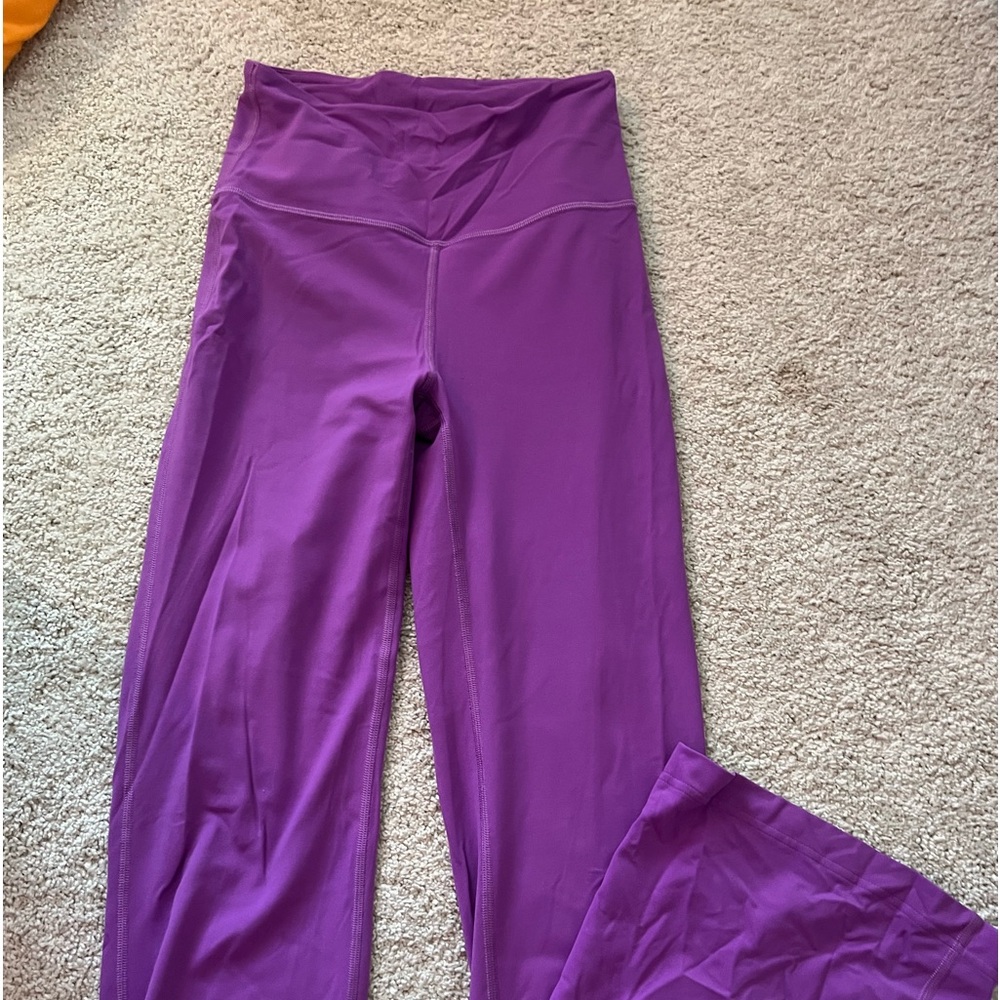 Lululemon Groove super high rise nulu flare